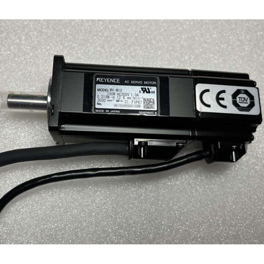 MV-M10 KEYENCE キーエンス ACサーボモータ 100W 標準モータ ストレート軸 商品画像