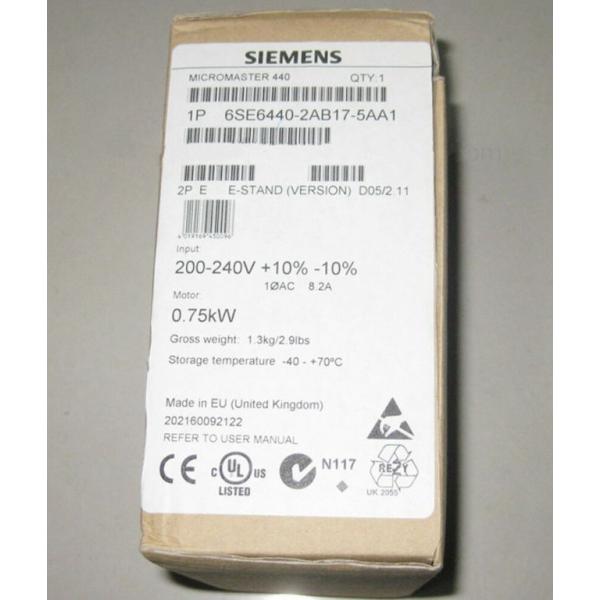 6SE6440-2AB17-5AA1 Siemens Micro master 440 6SE6 440-2AB17-5AA1 シーメンス