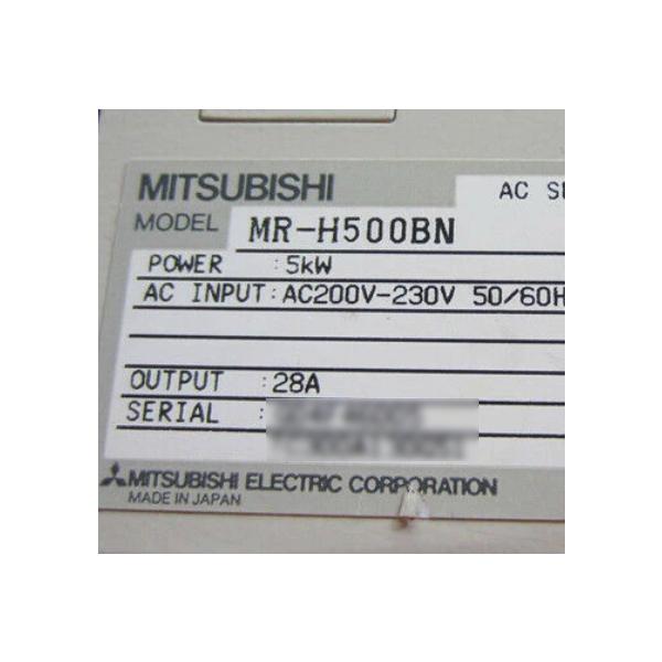 MR-H500BN Mitsubishi Servo Drive 三菱