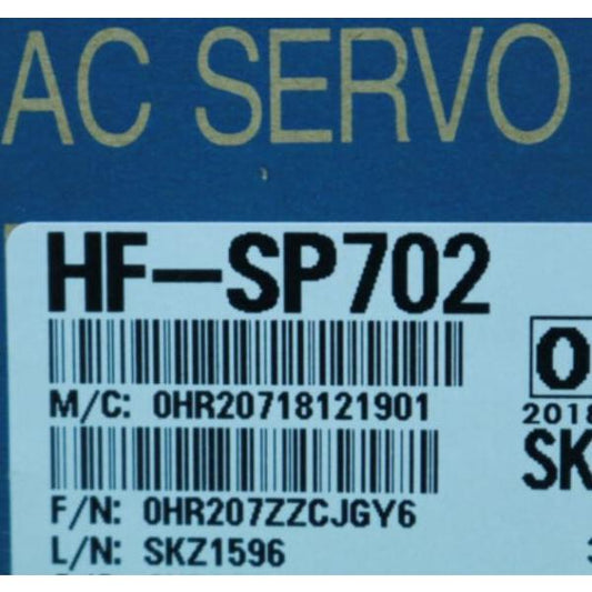 HF-SP702 Mitsubishi Servo Motor HFーSP702 三菱