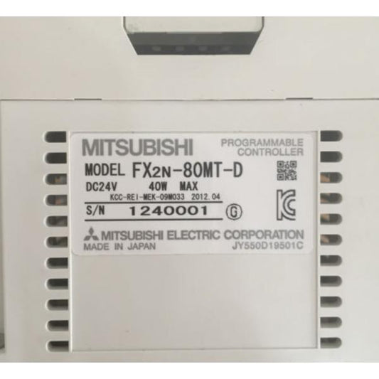 FX2N-80MT-D Mitsubishi Programmable controller FX2N80MT-D 三菱