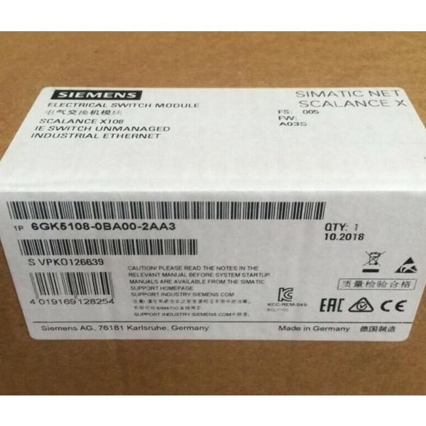 6GK5108-0BA00-2AA3 Siemens 6GK5 108-0BA00-2AA3 6GK51080BA002AA3