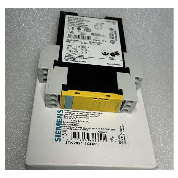 3TK2821-1CB30 SIEMENS Safety Relay 3TK2 821-1CB30 シーメンス -