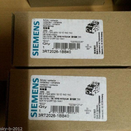 3RT2026-1BB40 Siemens contactor 3RT2 026-1BB40 3RT2026-1BB40