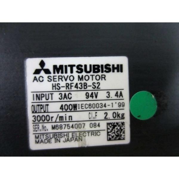 三菱 Mitsubishi Servo Motor HS-RF43B-S2 HSRF43BS2 #OH06