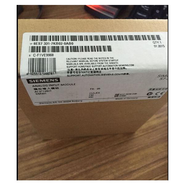 Siemens 6ES7331-7KB02-0AB0 Simatic 6ES7 331-7KB02-0AB0