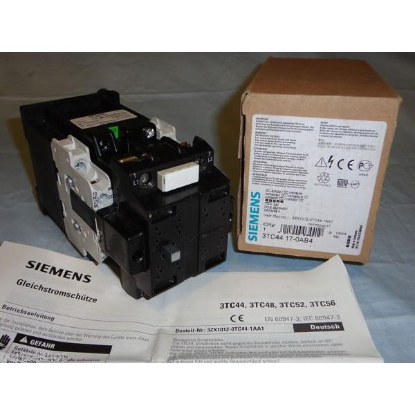 シーメンス Siemens 3TC44170AB4 Electric DC Motor Contactor Starter 3TC44 17-0AB4