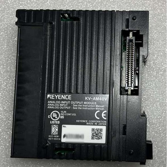 KV-AM40V キーエンス A/D・D/A変換ユニット アナログ入出力 KEYENCE 国内在庫