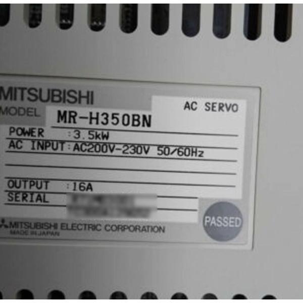 MR-H350BN MITSUBISHI サーボアンプ 3.5kW 三菱