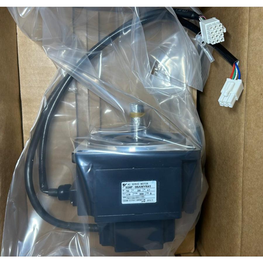 SGMP-08AWYR41 YASKAWA YR41仕様 750W 200V ACサーボモータ 商品画像